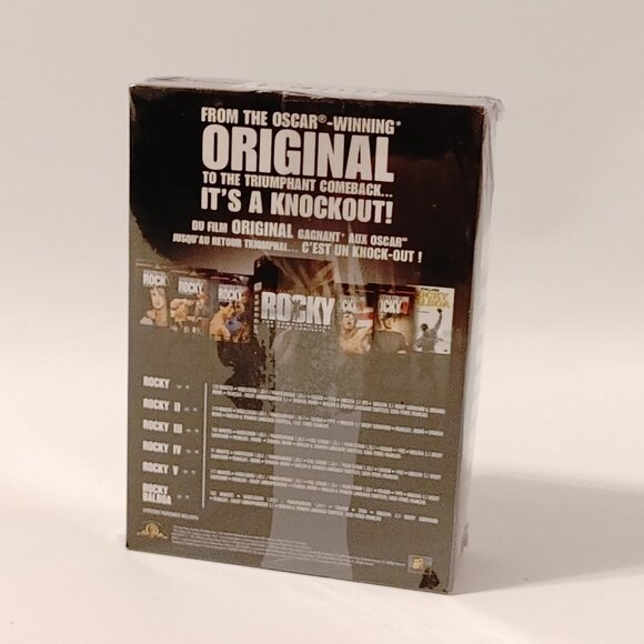 2007 ROCKY the Complete Saga DVD Set 6 Movie Set SEALED Sylvester Stallone - Picture 8 of 8